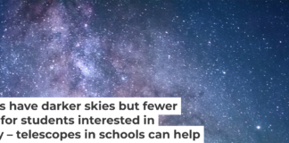 Observing the night sky can get kids interested in astronomy and STEM careers. Jeremy Thomas/Unsplash